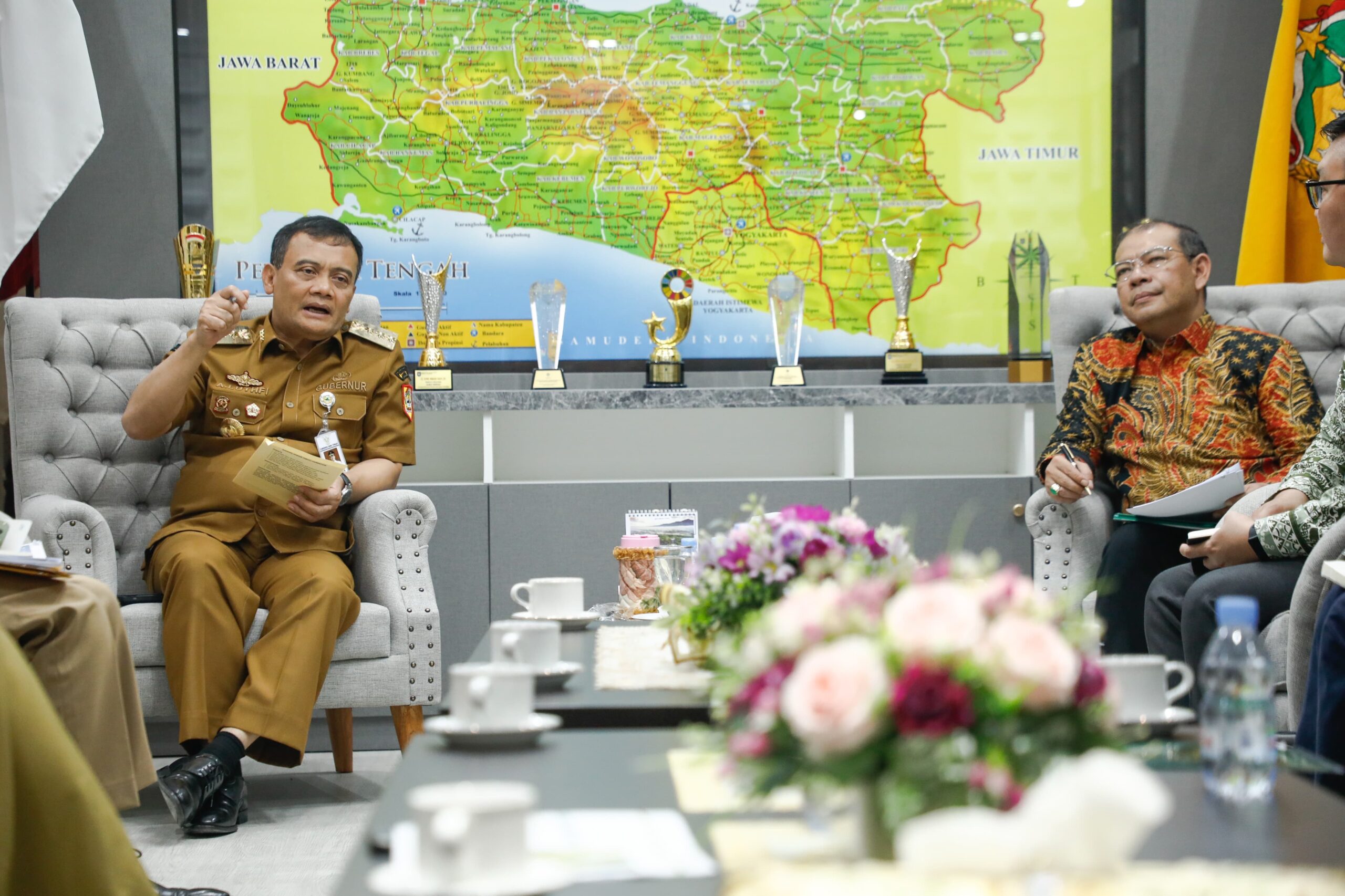 Gubernur Ahmad Luthfi Perkuat Kerja Sama dengan Tanoto Foundation untuk Pendidikan dan Penurunan Stunting