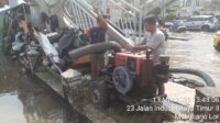 Optimalkan Pompa Portable, Pemkot Semarang Berhasil Kendalikan Banjir