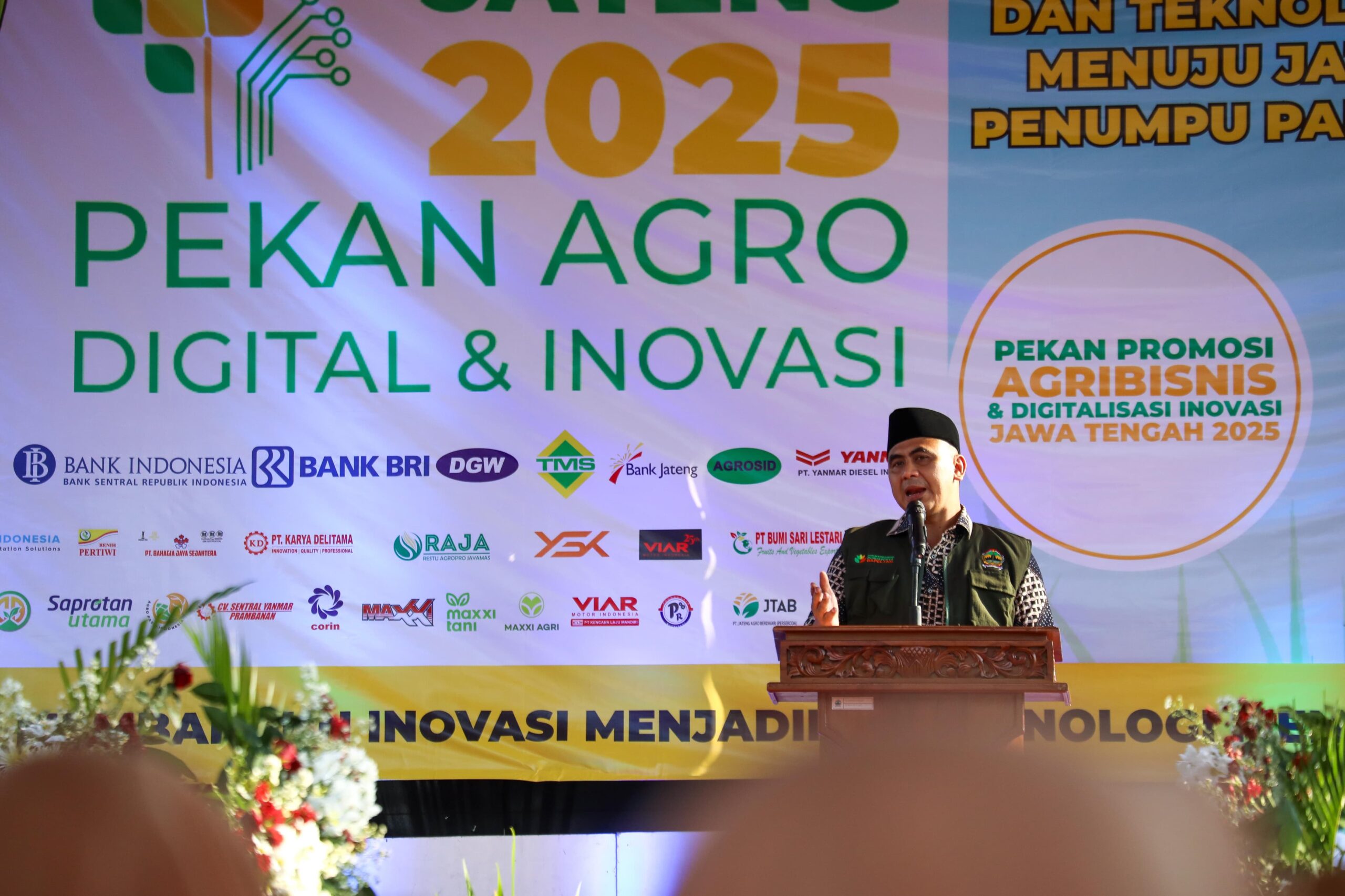 Wagung Jateng Taj Yasin Mendorong Anak Muda Mau jadi Petani