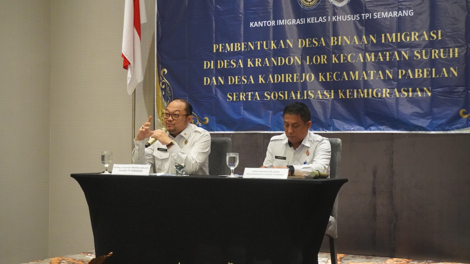 Desa Krandon Lor dan Kadirejo Resmi Jadi Desa Binaan Imigrasi Semarang