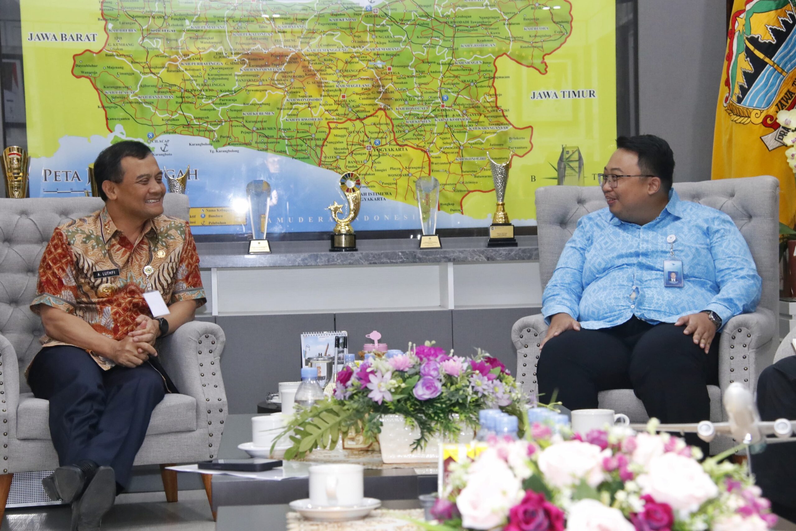 Temui Ahmad Luthfi, Garuda Indonesia Promosikan Produk Wisata Jawa Tengah