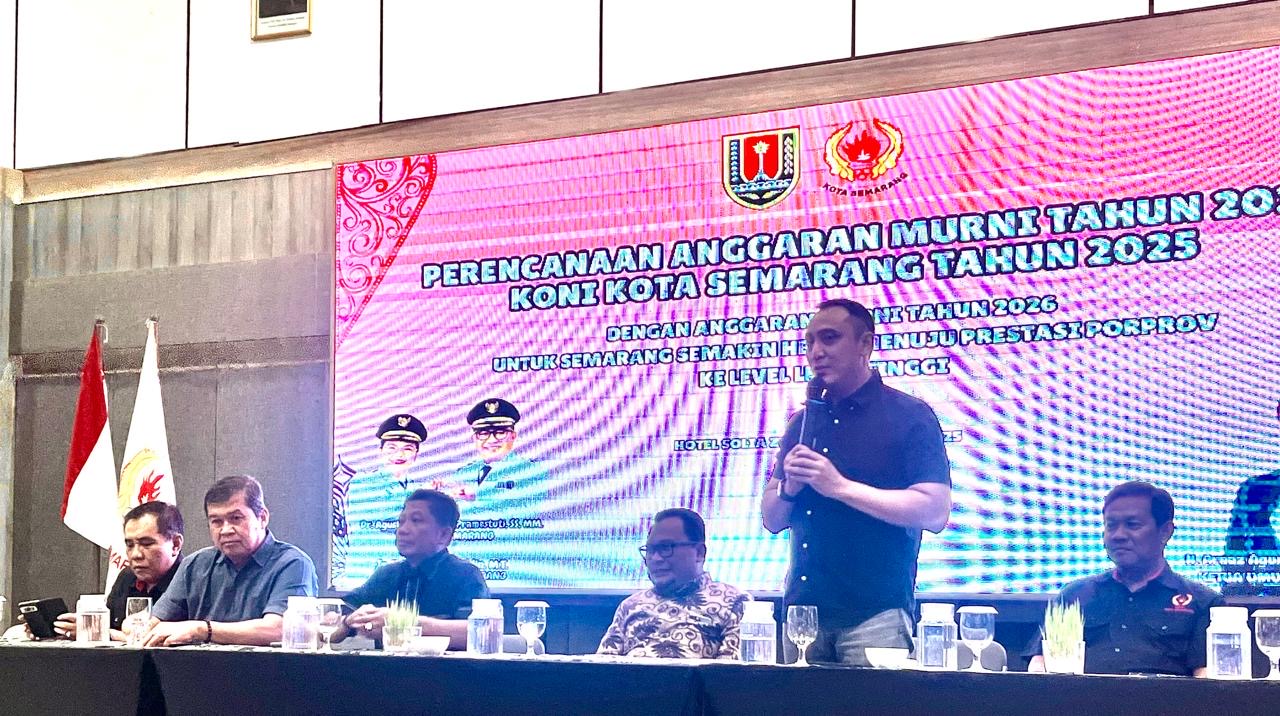 Kota Semarang Siap Jadi Tuan Rumah Porprov 2026, KONI Minta Dukungan Anggaran