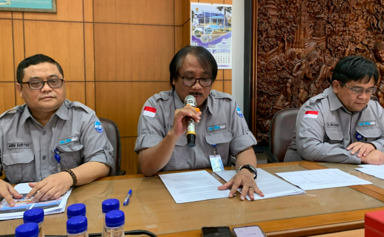 Direktur Utama PDAM Tirta Moedal, Yudi Indardo
