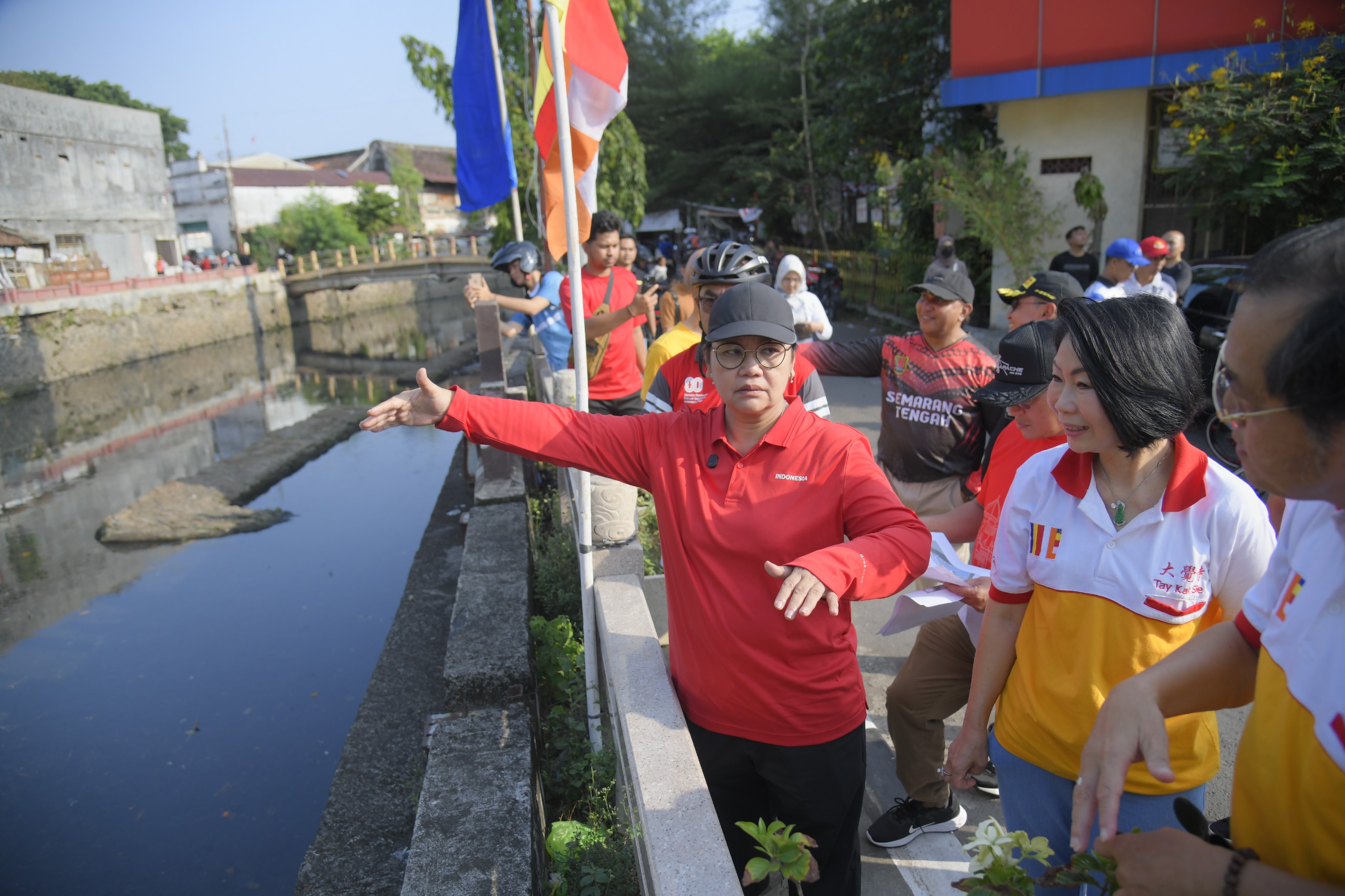 Agustina, Wali Kota Semarang Tinjau Penataan Kawasan Kota Lama dan Sungai Semarang