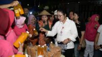 Bangkitkan Geliat Ekonomi Rakyat, Wali kota Semarang, Agustina Wilujeng Gelar Pasar Tiban
