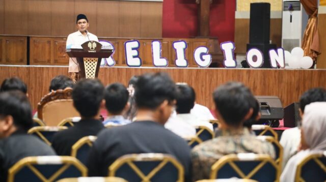 Wakil Gubernur Jawa Tengah Taj Yasin di acara Beyond Religion 2025. (dok Pemprov Jateng)