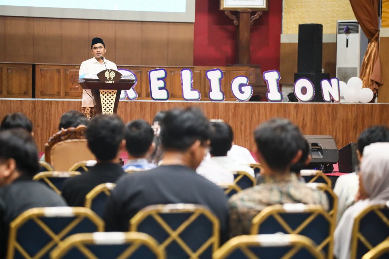 Wakil Gubernur Jawa Tengah Taj Yasin di acara Beyond Religion 2025. (dok Pemprov Jateng)
