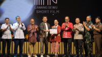 Wali Kota Semarang Agustina Wilujeng saat meluncurkan Lawang Sewu Short Film Festival 2025 di Gedung Ki Narto Sabdo, Senin (15/9/2025). (dok Pemkot Semarang)