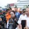 Wali Kota Semarang Agustina saat memberikan keterangan kepada awak media selepas acara apel. (dok Pemkot Semarang)