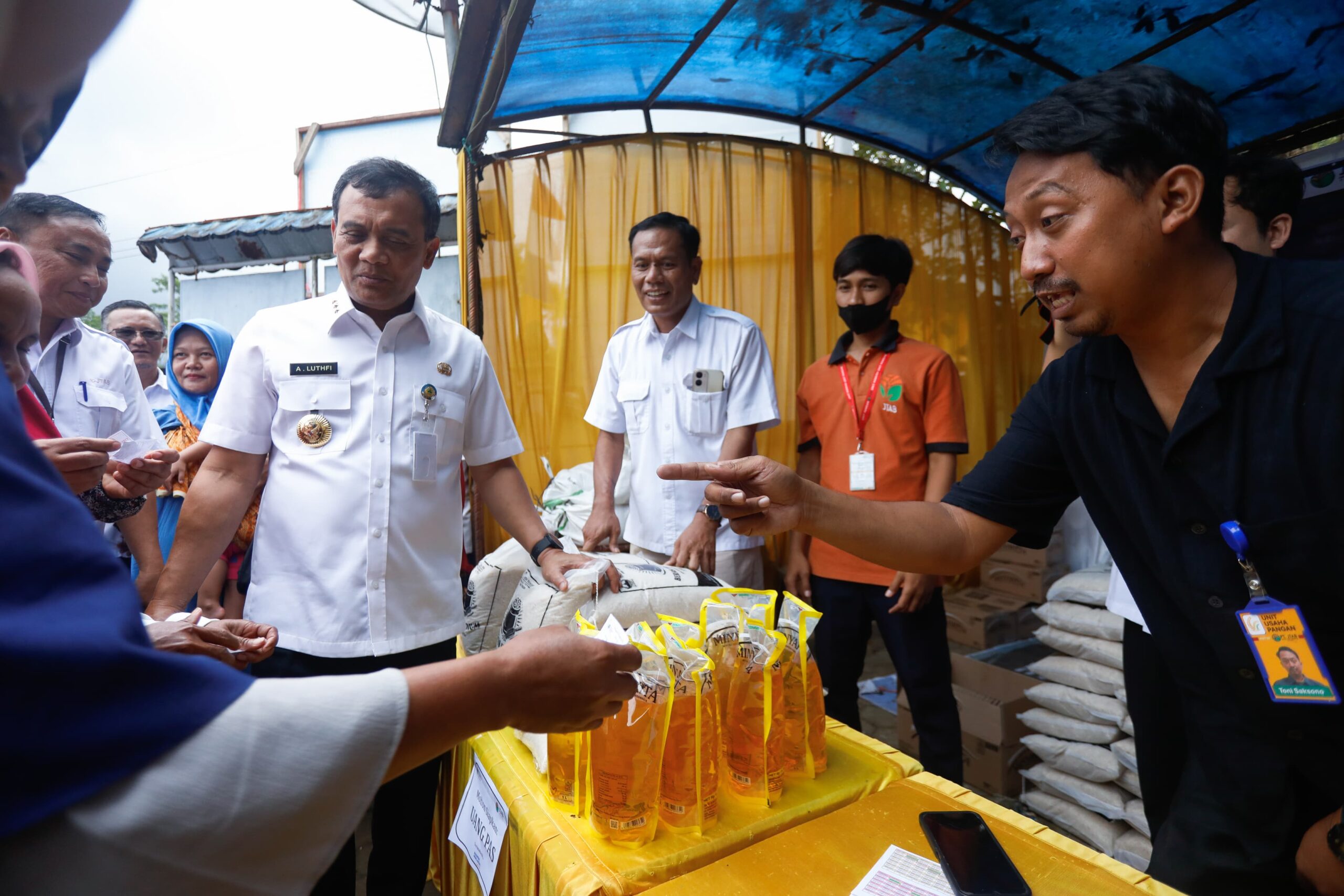 Pemerintah Provinsi Jawa Tengah telah menggelar kegiatan Gerakan Pangan Murah (GPM). (dok Pemprov Jateng)