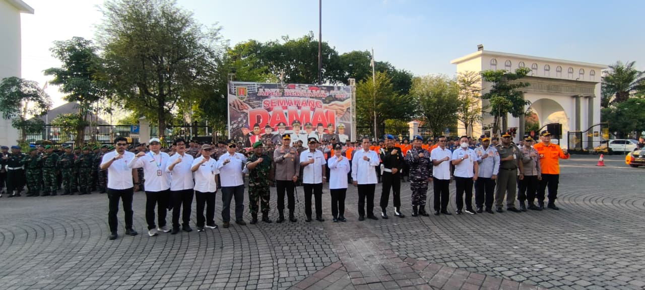 Kolaborasi Pemkot, Forkopimda, dan Ormas Jaga Kamtibmas Hingga Akhir Tahun 2025. (dok Pemkot Semarang)