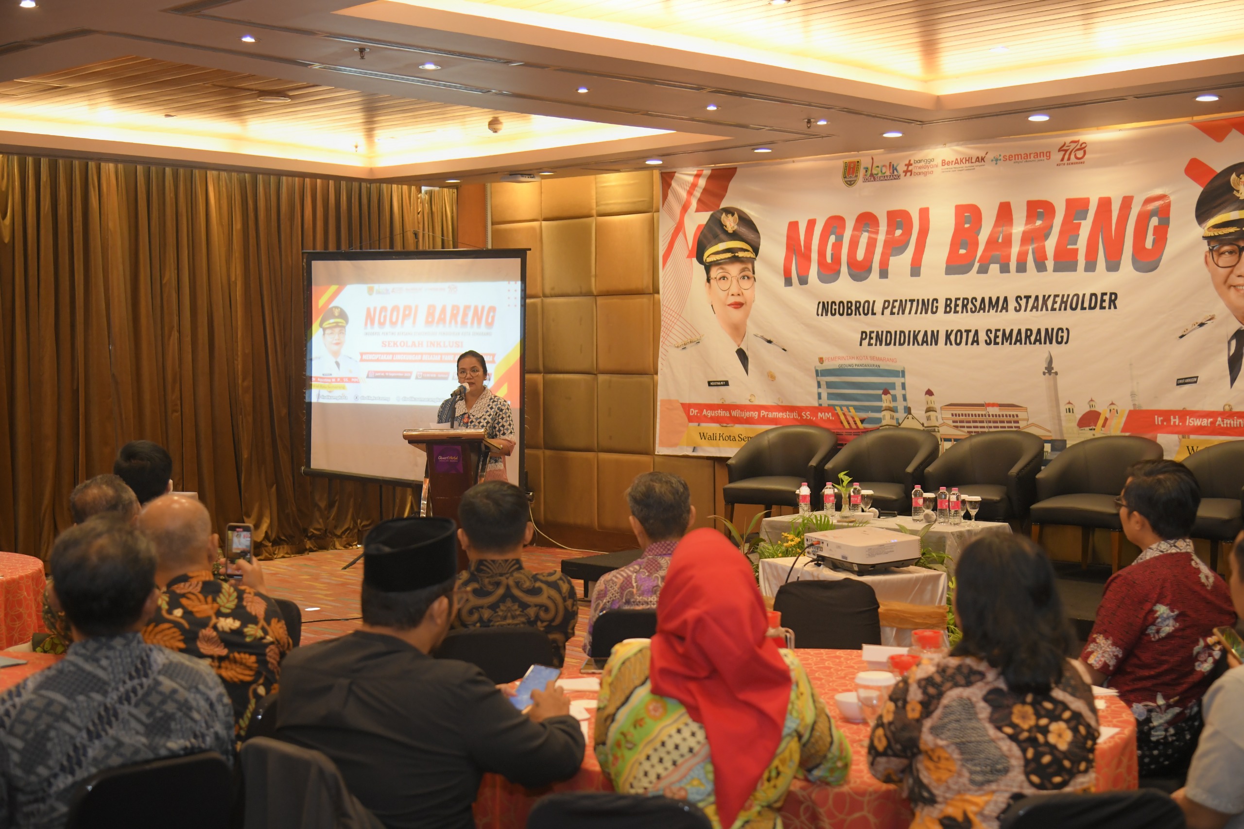Wali Kota Semarang Agustina Wilujeng menegaskan pentingnya penerapan pendidikan inklusif yang adil dan setara bagi seluruh anak di Kota Semarang. (dok Pemkot Semarang)