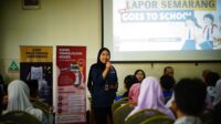 Pemkot Semarang kembali menggelar program Lapor Semarang _Goes to School_ Volume II Rabu (24/9/2025). (dok Pemkot Semarang)