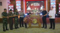 Wali Kota Semarang Agustina Wilujeng saat menghadiri pelantikan Badan Pengurus Cabang (BPC) HIPMI Kota Semarang. (dok Pemkot Semarang)