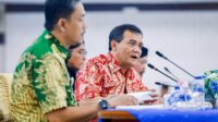 Gubernur Jawa Tengah Ahmad Luthfi dalam Rapat Koordinasi Percepatan Program Fasilitas Likuiditas Pembiayaan Perumahan (FLPP). (dok Pemprov Jateng)