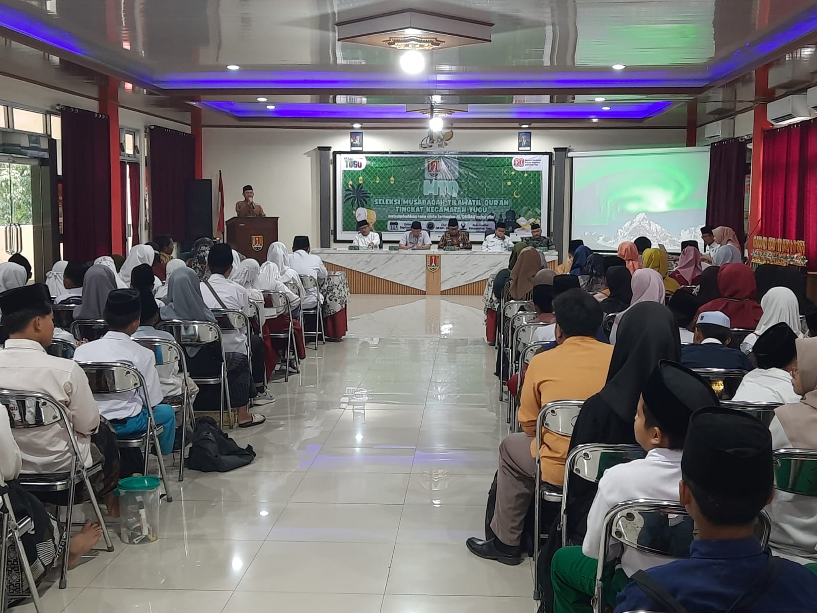 Musabaqah Tilawatil Qur’an (MTQ) Tingkat Kecamatan Tugu Tahun 2025 resmi digelar pada hari Selasa (30/9) lalu. (dok Istimewa)