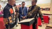 Ketua Komisi B DPRD Kota Semarang, Joko Widodo saat menghadiri pembukaan The Maritime Silk Road Exhibition di kawasan Kota Lama, Jumat (3/10/2025). (dok Istimewa)