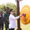 Wali Kota Semarang Agustina Wilujeng, membuka secara resmi Program TNI Manunggal Membangun Desa (TMMD). (dok Pemkot Semarang)
