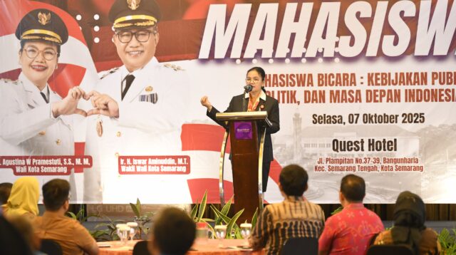 Wali Kota Semarang Agustina Wilujeng. (dok Pemkot Semarang)
