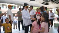Wali Kota Semarang, Agustina Wilujeng, melakukan kunjungan ke Rusunawa Karangroto di RW 12, Genuk pada Rabu (8/10/2025). (dok Pemkot Semarang)