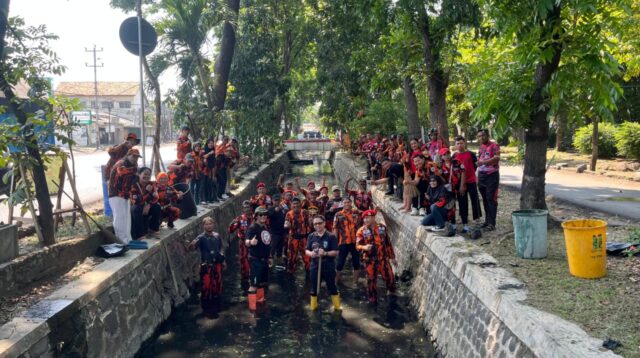 Sambut HUT ke-66, Pemuda Pancasila Kota Semarang Gelar Aksi Sosial Bersih Lingkungan