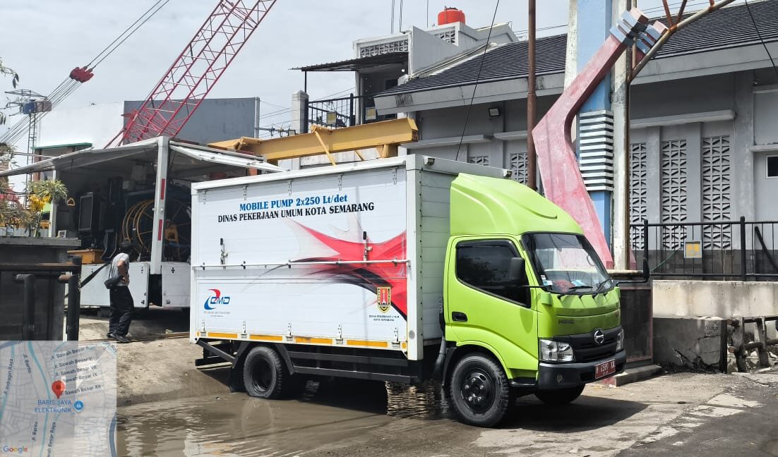 Dinas Pekerjaan Umum Kota Semarang Maksimalkan Pompa Guna Atasi Banjir