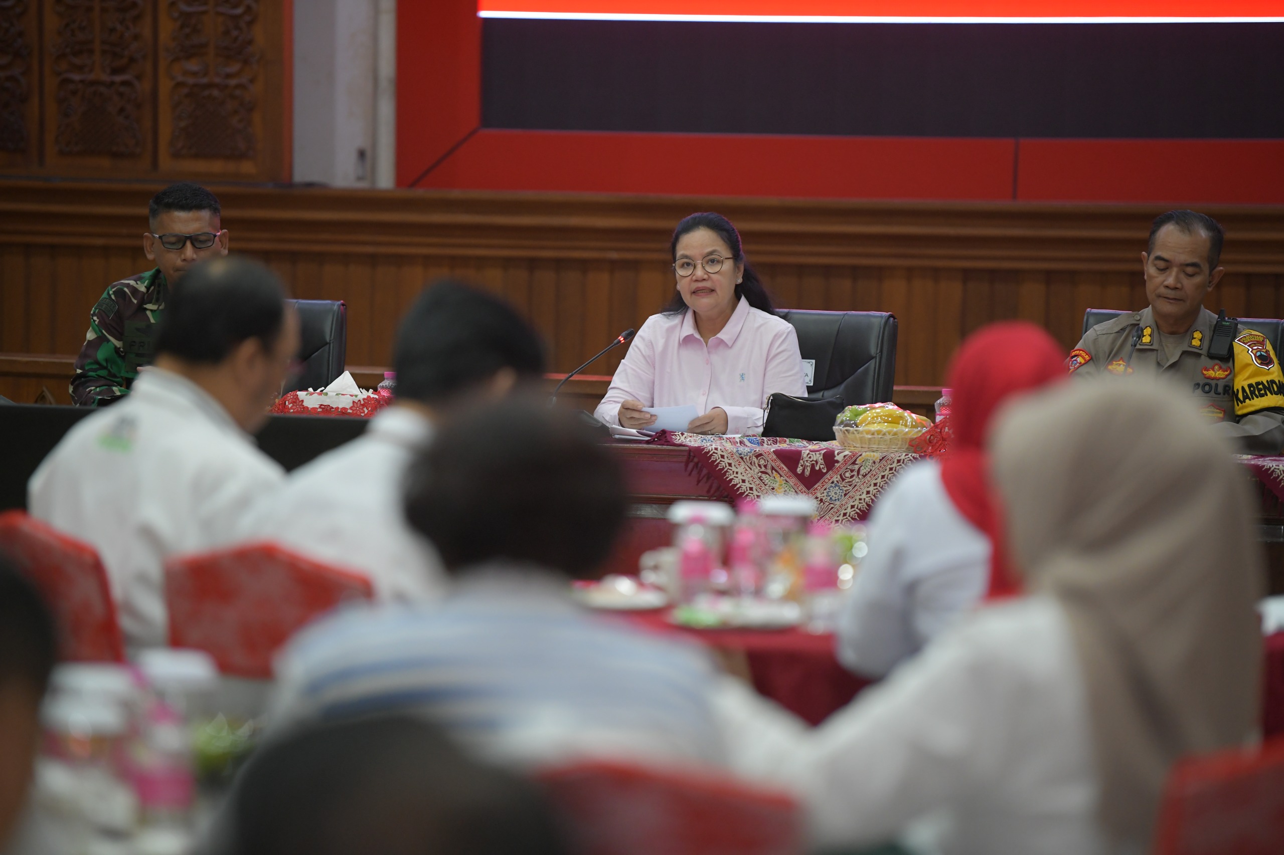 Wali Kota Semarang, Agustina Wilujeng menegaskan pentingnya mitigasi bencana guna menghadapi keadaan terburuk kejadian bencana alam. Wali Kota Semarang, Agustina Wilujeng menegaskan pentingnya mitigasi bencana guna menghadapi keadaan terburuk kejadian bencana alam.