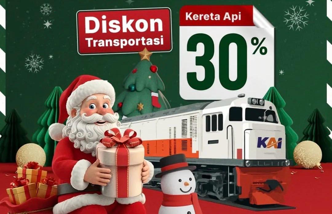 Libur Nataru Makin Seru, KAI Berikan Diskon Tiket KA Ekonomi Komersial untuk Beberapa KA Keberangkatan Daop 4