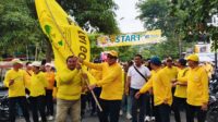 Yellow Fun Walk Golkar Jateng, Ratusan Warga Semarang Kampanyekan Hidup Sehat