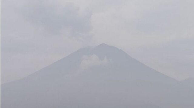 Aktivitas vulkanik Gunung Semeru/pvmbg