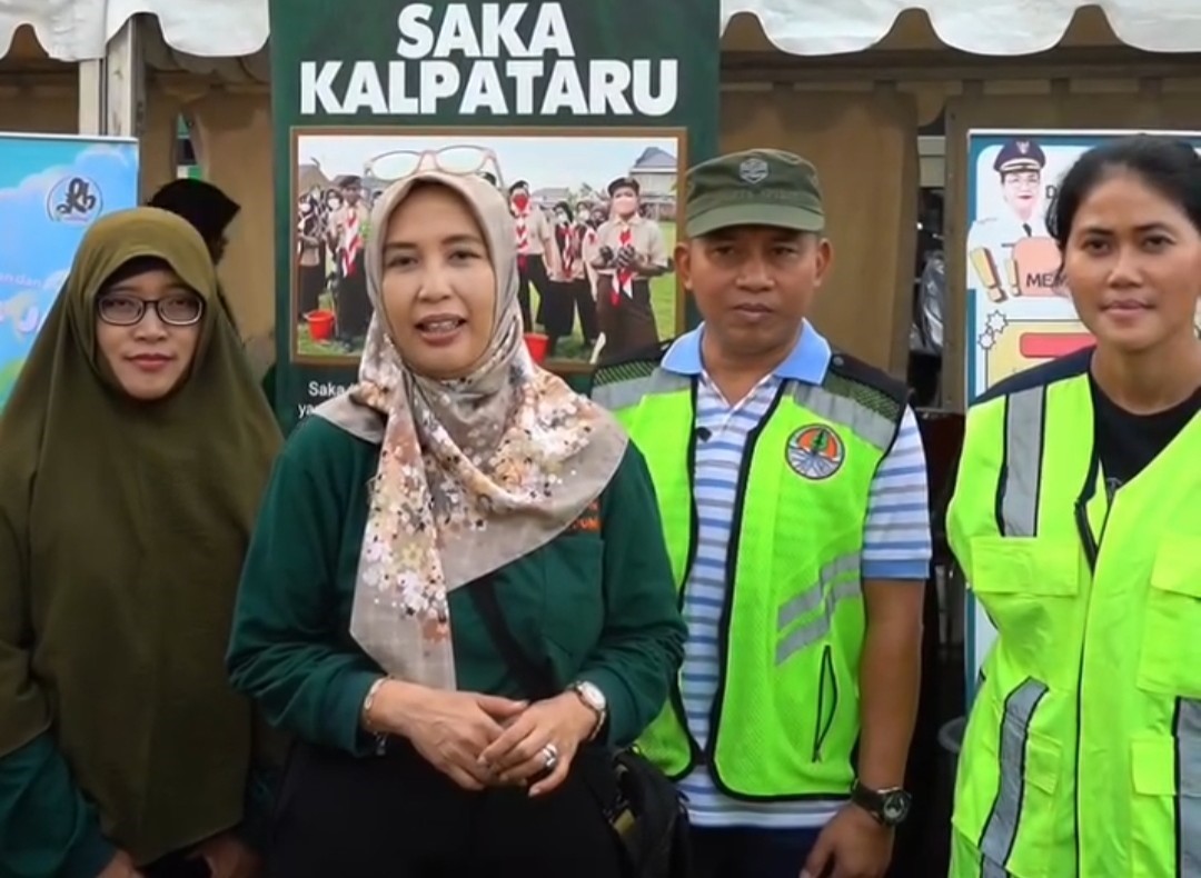 HUT Kalpataru ke-12, Saka Kalpataru dan DLH Semarang Edukasi Warga Olah Sampah di CFD Simpang Lima