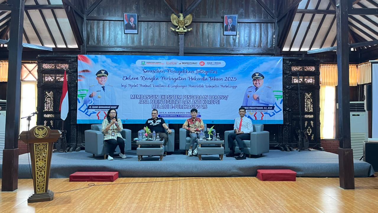 Cegah Korupsi, Purbalingga Terapkan ePurcashing Versi 6 untuk Pengadaan Barang Jasa Cegah Korupsi, Purbalingga Terapkan ePurcashing Versi 6 untuk Pengadaan Barang Jasa