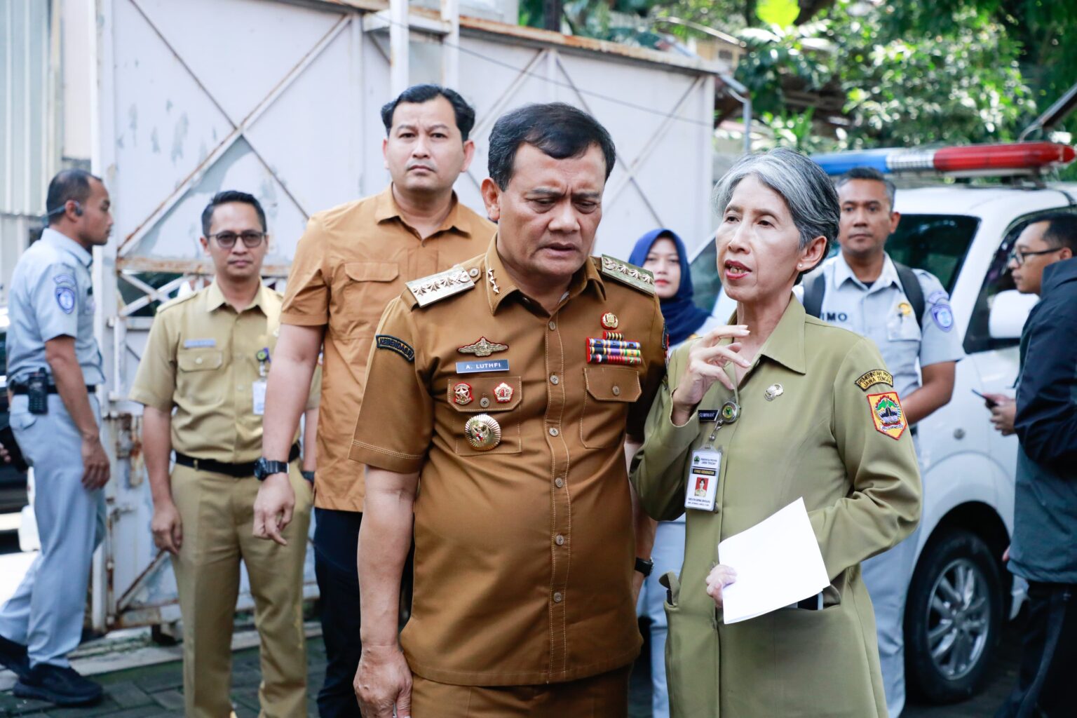Gubernur Luthfi Tanggung Proses Pemulangan Korban Kecelakaan Bus di Exit Tol Krapyak