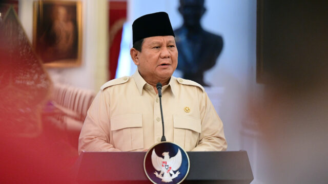 Presiden RI Prabowo Subianto