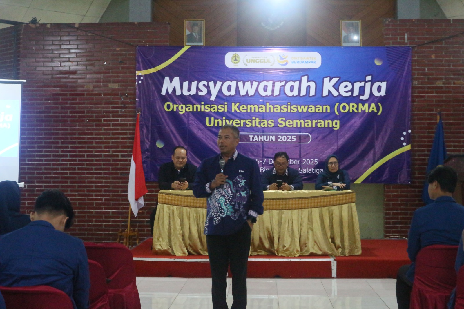 Universitas Semarang Gelar Musker Organisasi Kemahasiswaan, Ini Pesan Rektor USM Universitas Semarang Gelar Musker Organisasi Kemahasiswaan, Ini Pesan Rektor USM