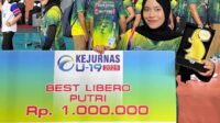 Mahasiswa USM Raih Best Libero Kejurnas Bola Voli Putri U-19
