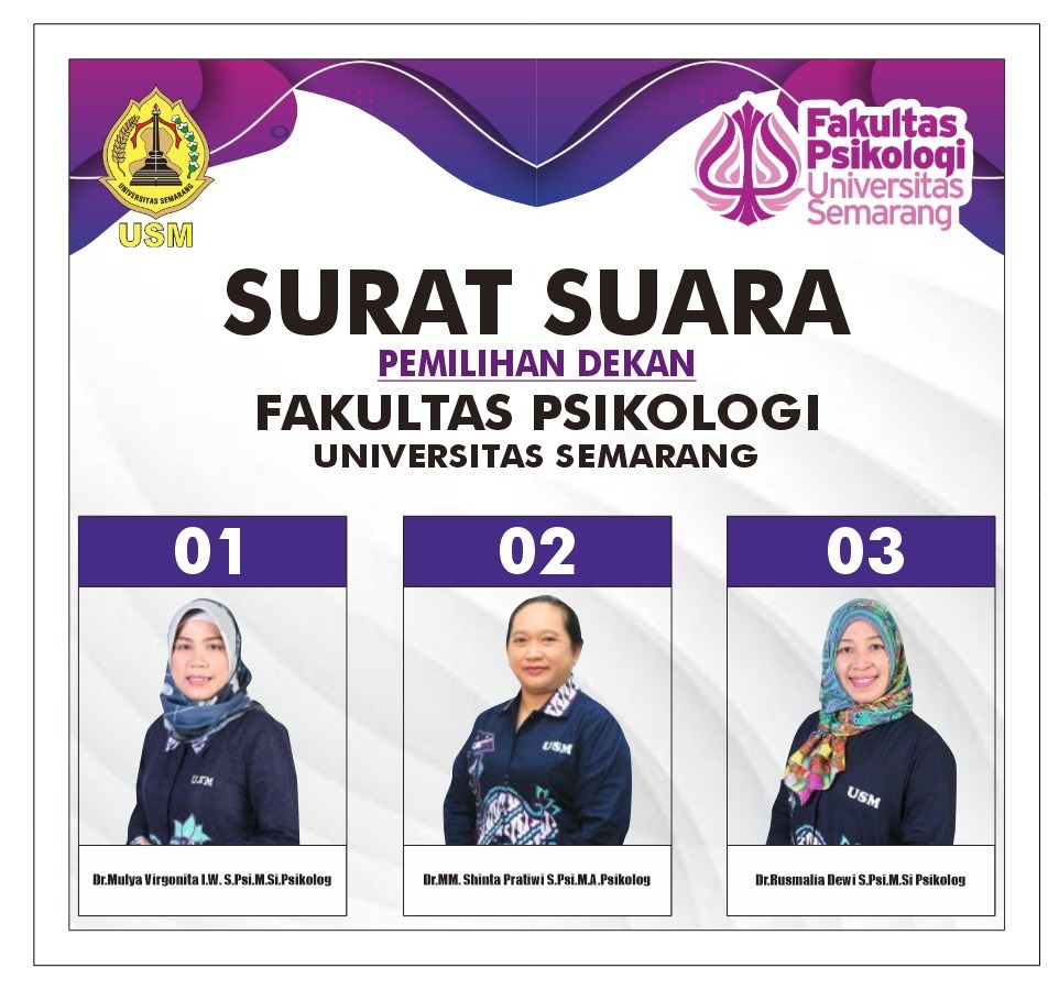 Fakultas Psikologi USM Gelar Penyaringan Calon Dekan Periode 2026-2029 Fakultas Psikologi USM Gelar Penyaringan Calon Dekan Periode 2026-2029