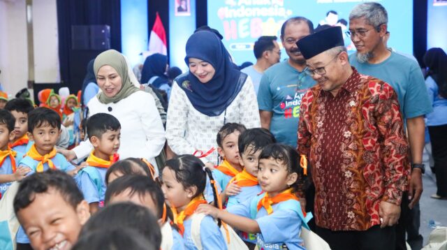 Dampingi Mendikdasmen Resmikan Revitalisasi PAUD, Nawal Yasin Dorong Pembiasaan Perilaku Baik Sejak Dini