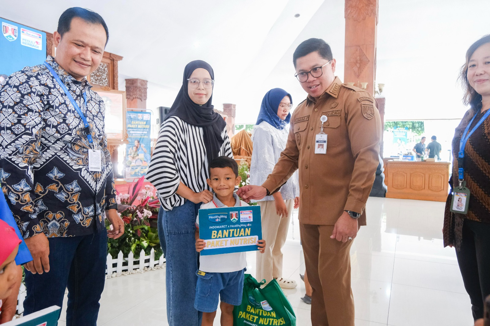 250 Balita Kota Magelang Terima Bantuan Nutrisi Program CSR Indomaret