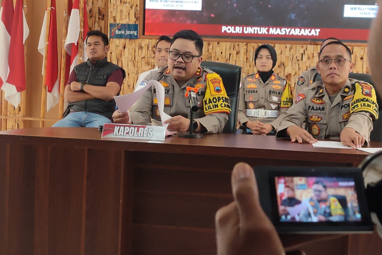 Polres Temanggung Tak Keluarkan Izin Pesta Kembang Api, Forkopimda Gelar Doa Bersama