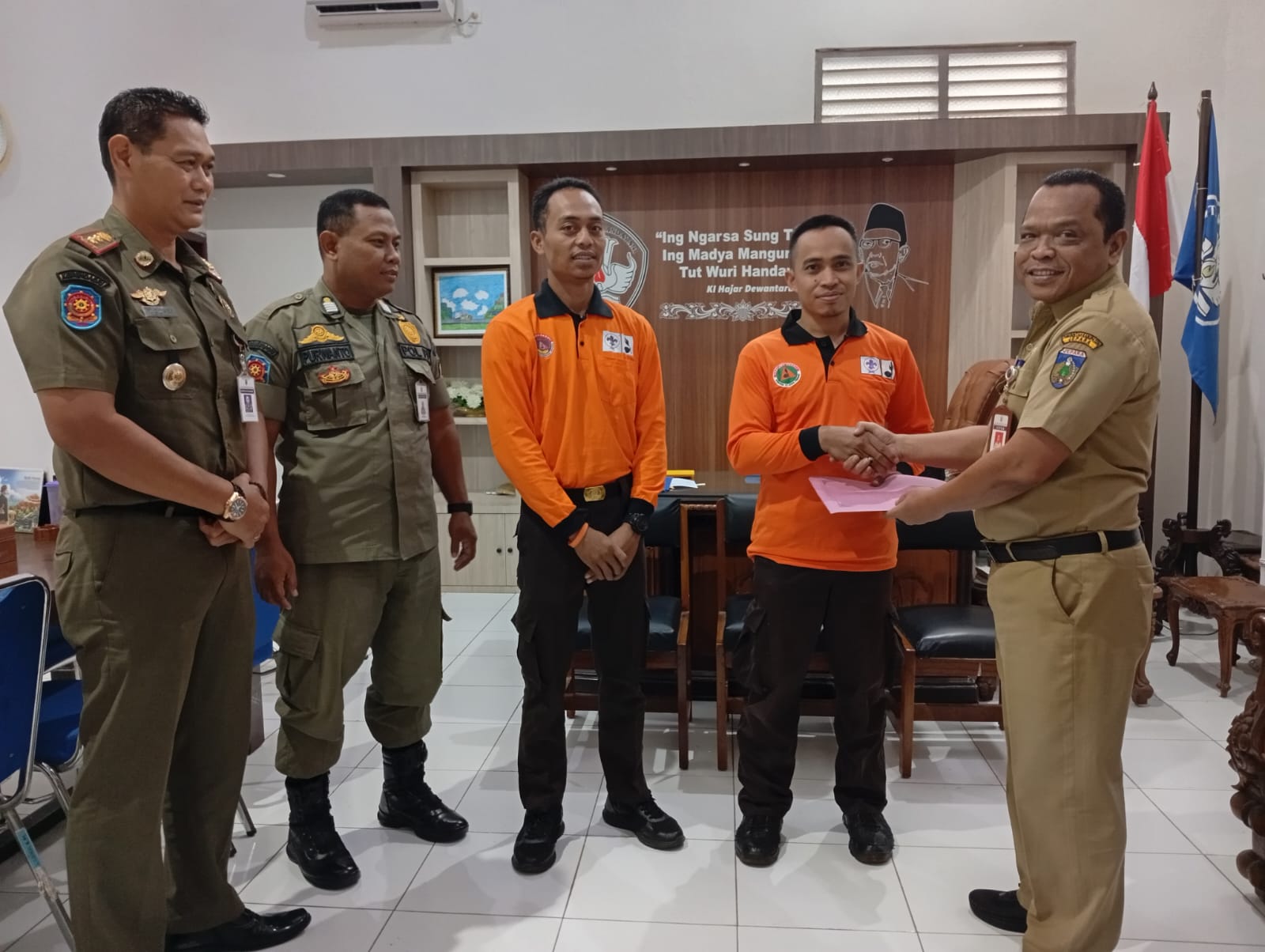 Bantu Korban Bencana, Pramuka Jepara Kirim Relawan Bantu Korban Bencana, Pramuka Jepara Kirim Relawan