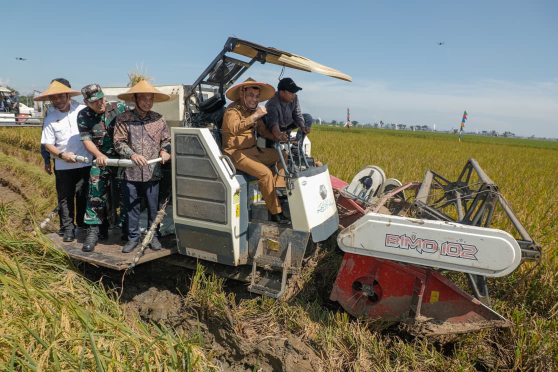 Produktivitas Pangan Jawa Tengah 2025 Capai Target Nasional