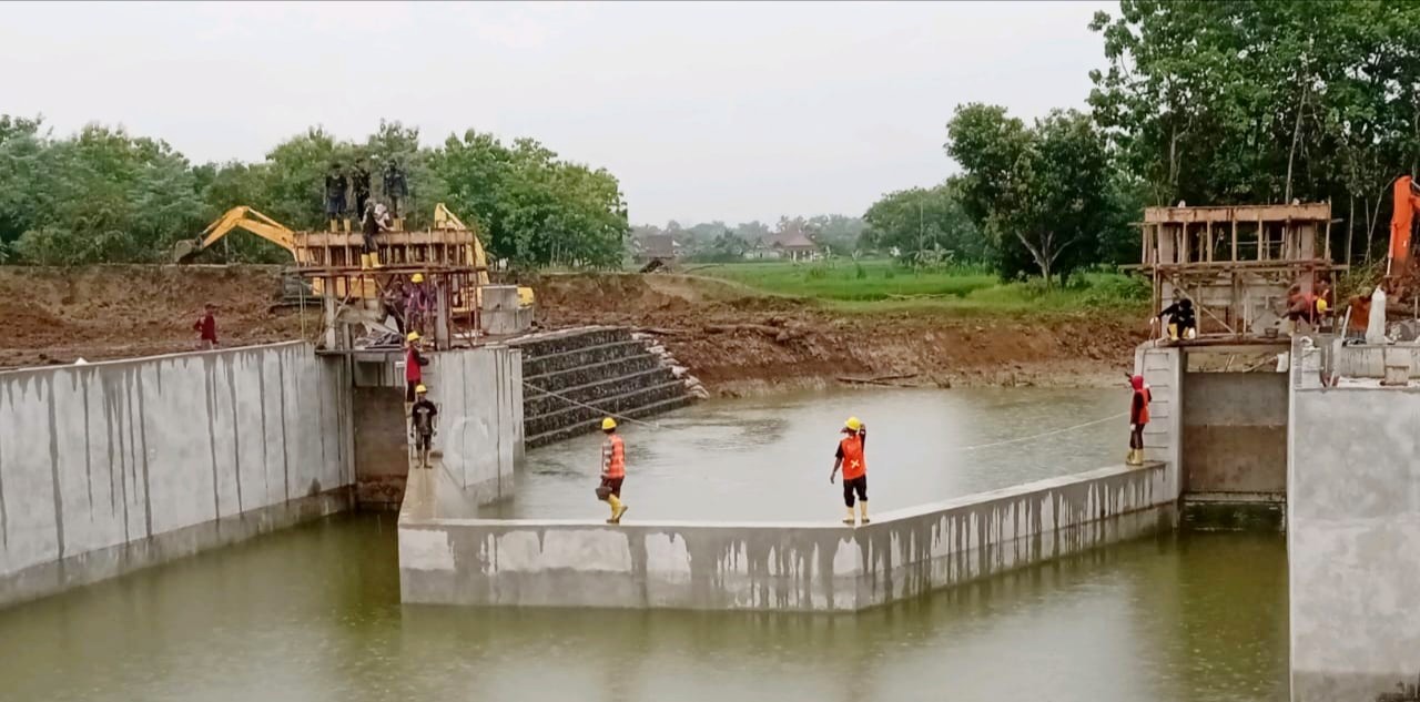 Pembangunan Longstorage Kalipang Selesai Pembangunan Longstorage Kalipang Selesai