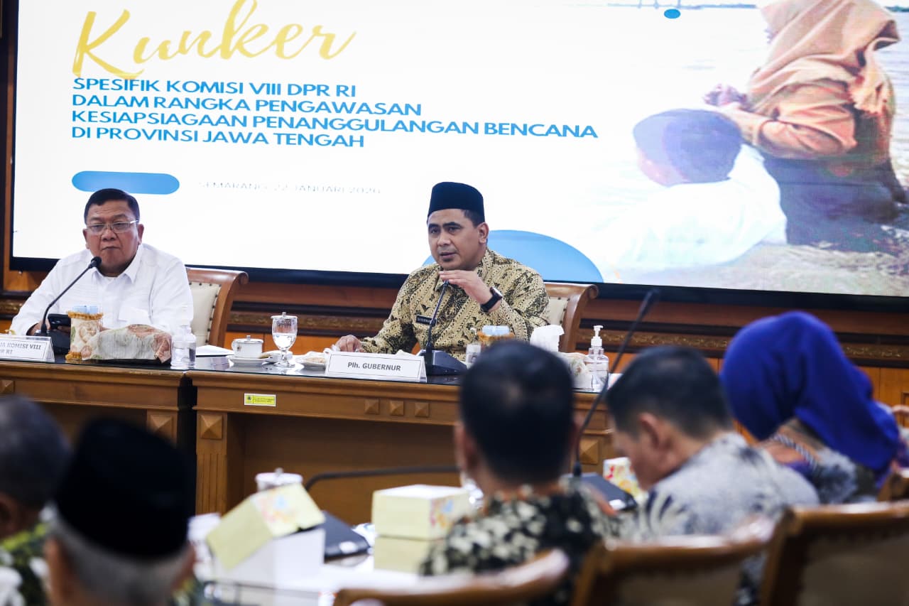 Respons Cepat Pemprov Jateng Tangani Bencana, DPR RI Beri Apresiasi Respons Cepat Pemprov Jateng Tangani Bencana, DPR RI Beri Apresiasi