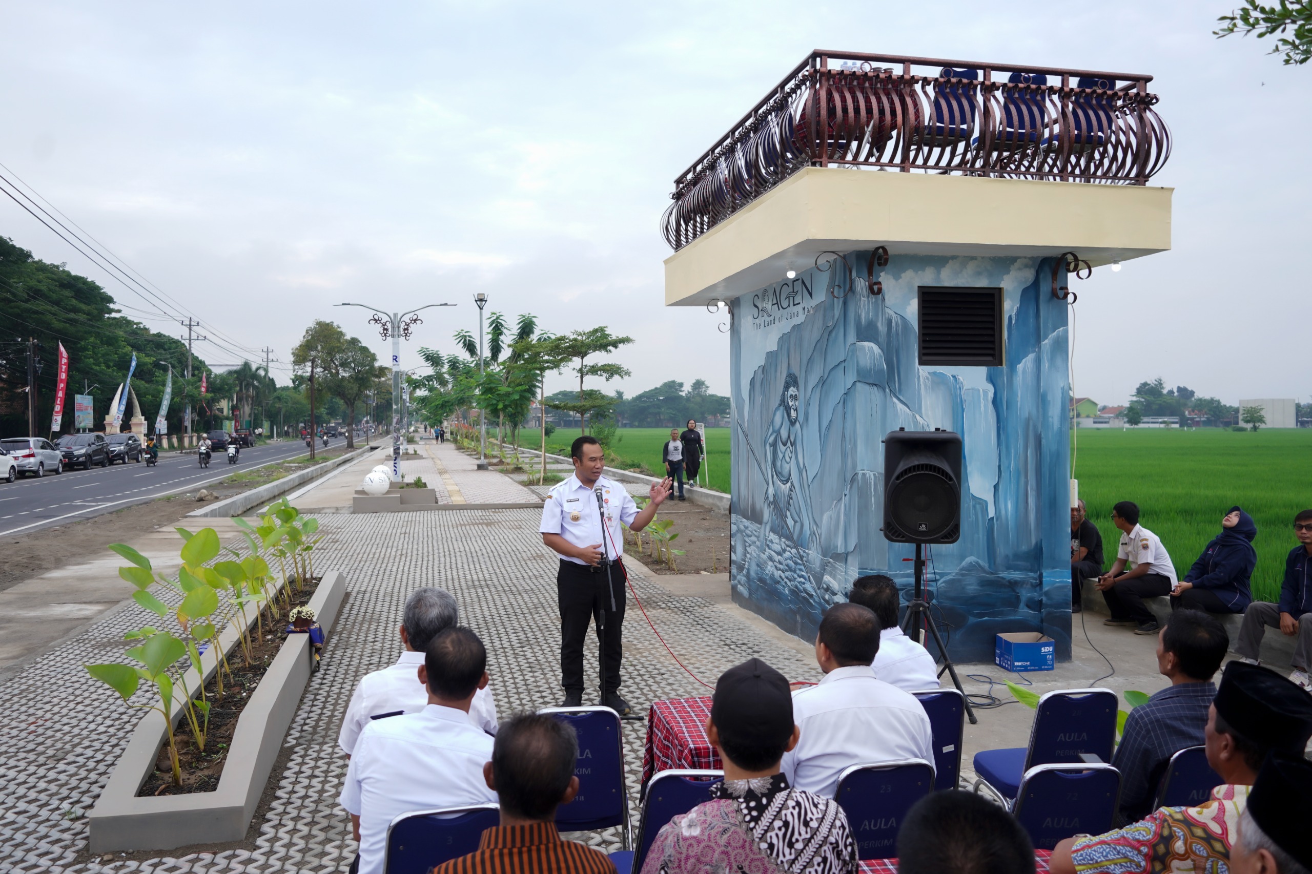 Taman Mangkubumi Diresmikan, Tambah Ruang Terbuka Hijau di Kota Sragen