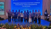 Universitas Semarang Tandatangani Kontrak Kinerja Perguruan Tinggi Berdampak 2026