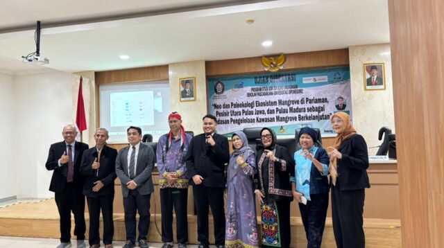 Teliti Ekosistem Mangrove Indonesia, Mirza Raih Doktor di Undip