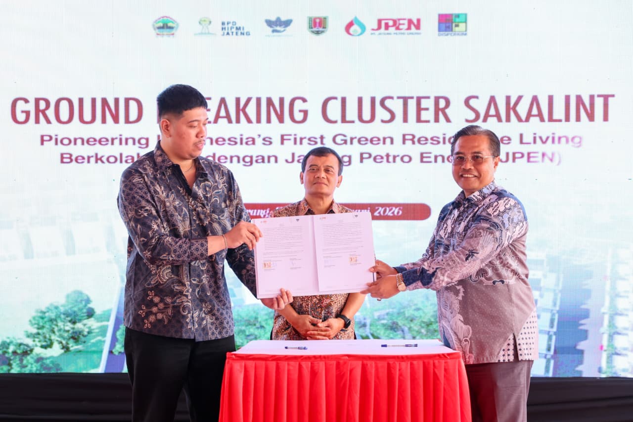 Pemprov Jateng Perkuat Ekosistem Perumahan Hijau Lewat Kolaborasi dengan Swasta Pemprov Jateng Perkuat Ekosistem Perumahan Hijau Lewat Kolaborasi dengan Swasta