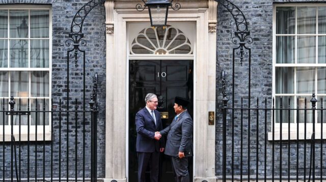 Prabowo dan PM Inggris Sepakat Dorong Kemitraan Maritim dan Pendidikan