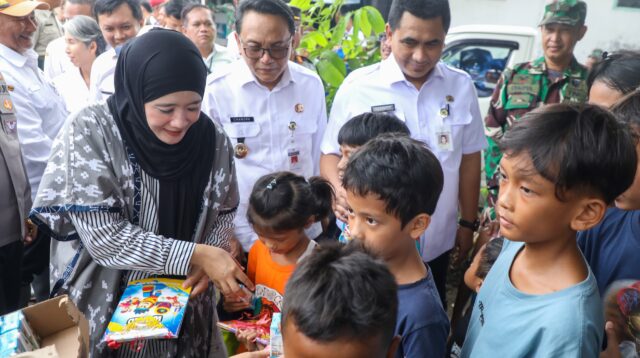 Bunda PAUD Jateng Beri Hiburan dan Semangat Anak Korban Banjir di Pati